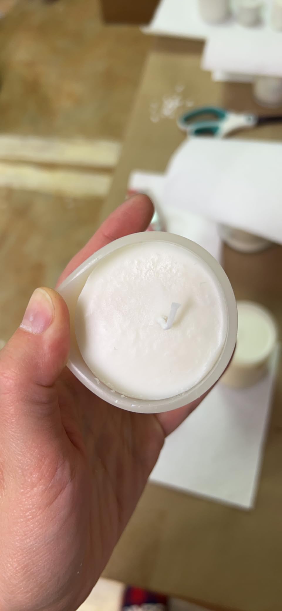 2 Sizes Cylinder Candle Molds for Candle Making Silicone Candle Molds Pillar Candles Resin Mould Epoxy Resin Casting Molds for DIY Aromatherapy Candles, Wax, Soaps, Polymer Clay customer photo 2