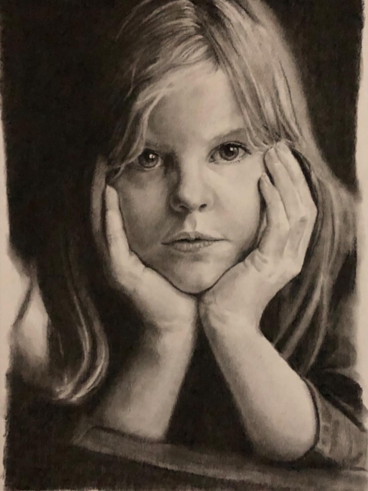 Artist Woodless Pure Charcoal Pencils - Ultra Soft and Dark - 6pc Set Equivalent to 28+ Regular Pencils - Smooth Consistency on All Drawing Papers customer photo 2