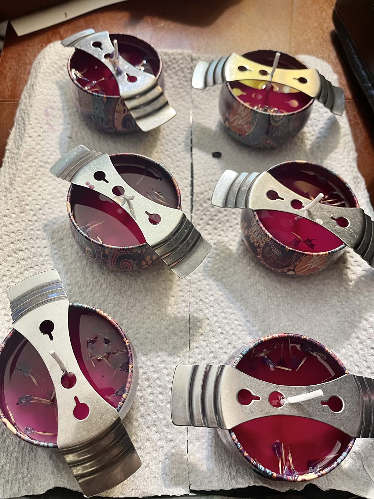 EricX Light Metal Wick Centering Device - 21 Pieces Wick Holder for Candle Making customer photo 2