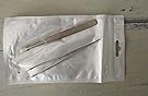 MMOBIEL 2 Pcs Stainless Steel Stamp Tweezers Tongs Flat Wide Tip Precision Philately Tweezers customer photo 1