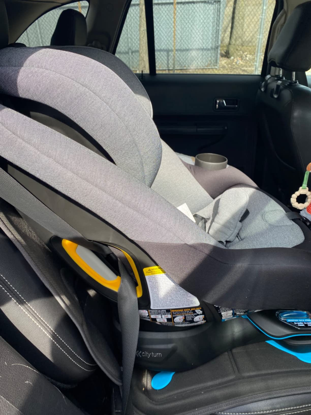 Baby Jogger City Turn Convertible & Rotating Car Seat Onyx Black - Accommodates Newborn to Toddler with Rear and Forward Facing Modes customer photo 2