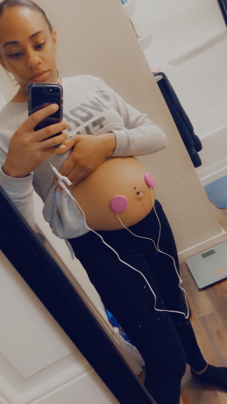 Baby-Bump Headphones - Plays and Shares Music, Sound and Voices to the Womb - Premium Baby Bump Speaker System - Including bebon Tunes APP (iOS and Android) customer photo 2