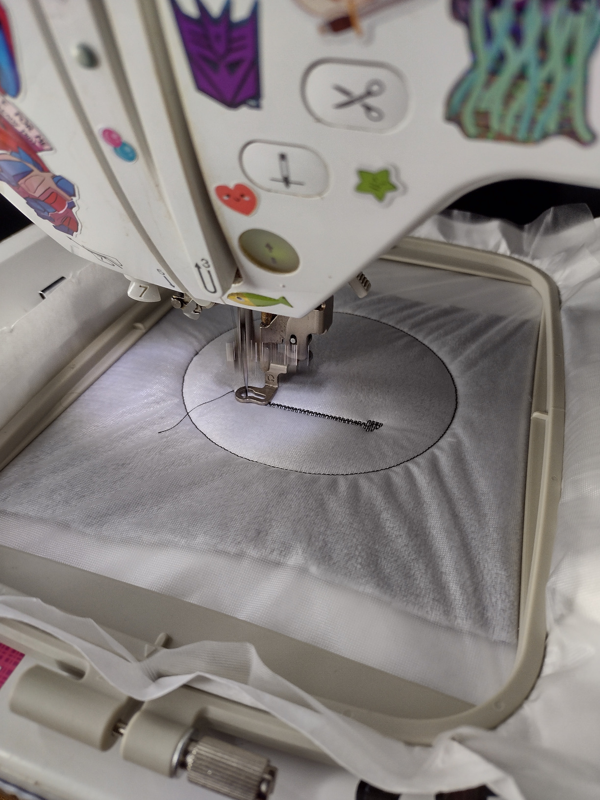 New brothread Embroidery Machine Hoop 4 in 1 Set(SA442+SA443+SA444+SA445) Compatible with Brother PE900 SE2000 PE800 SE1900 SE1950 PE780D 770 700 750D SE1800 Innovis1250D Babylock Accord Emore Ellure customer photo 1