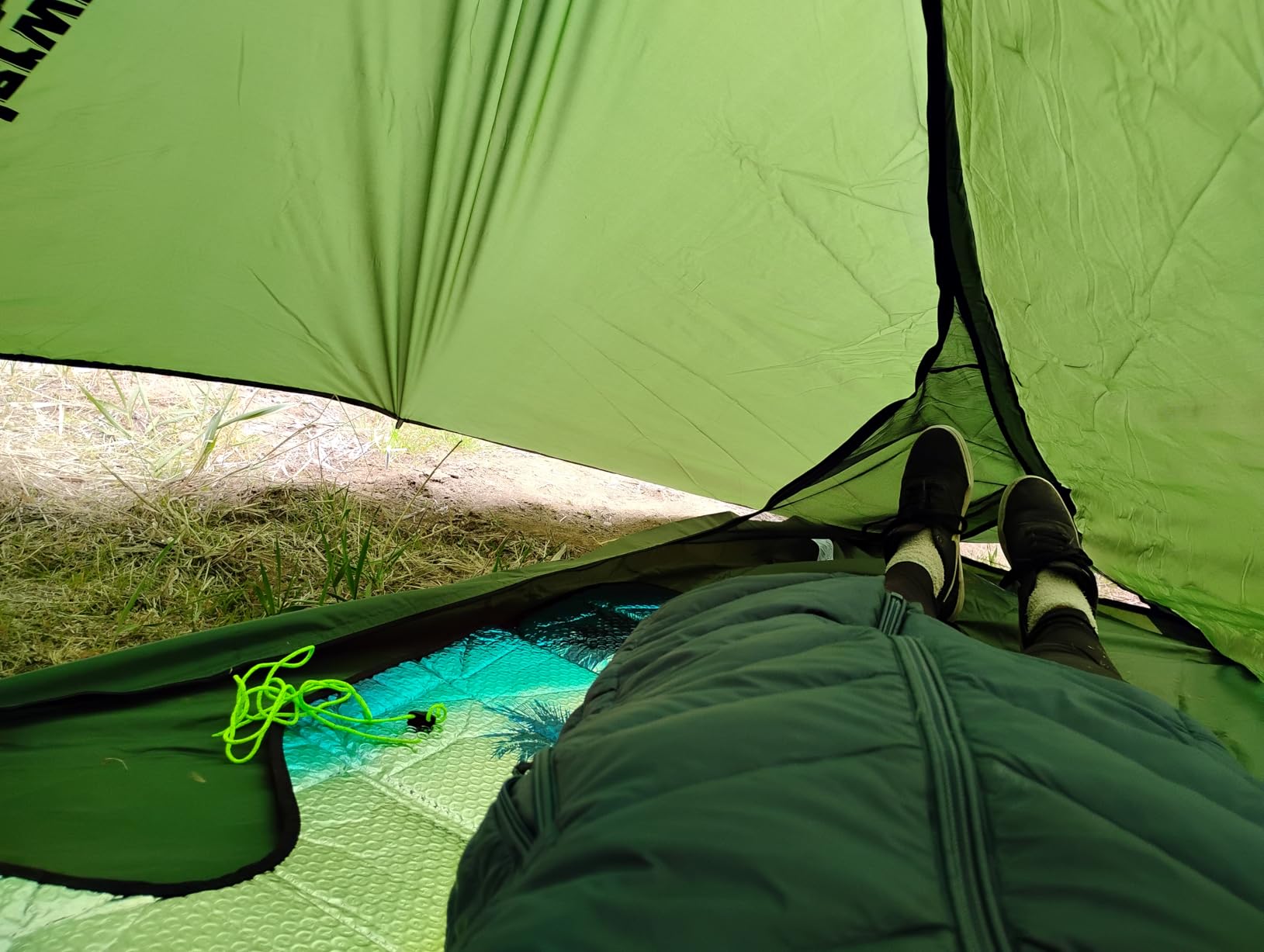 1 Person Trekking Pole Tent for Backpacking - Ultralight Backpacking Tent, Waterproof Hiking Tent for Camping, Lightweight Camping Tent for Scouts, Trekker (NO Trekking Poles) customer photo 1