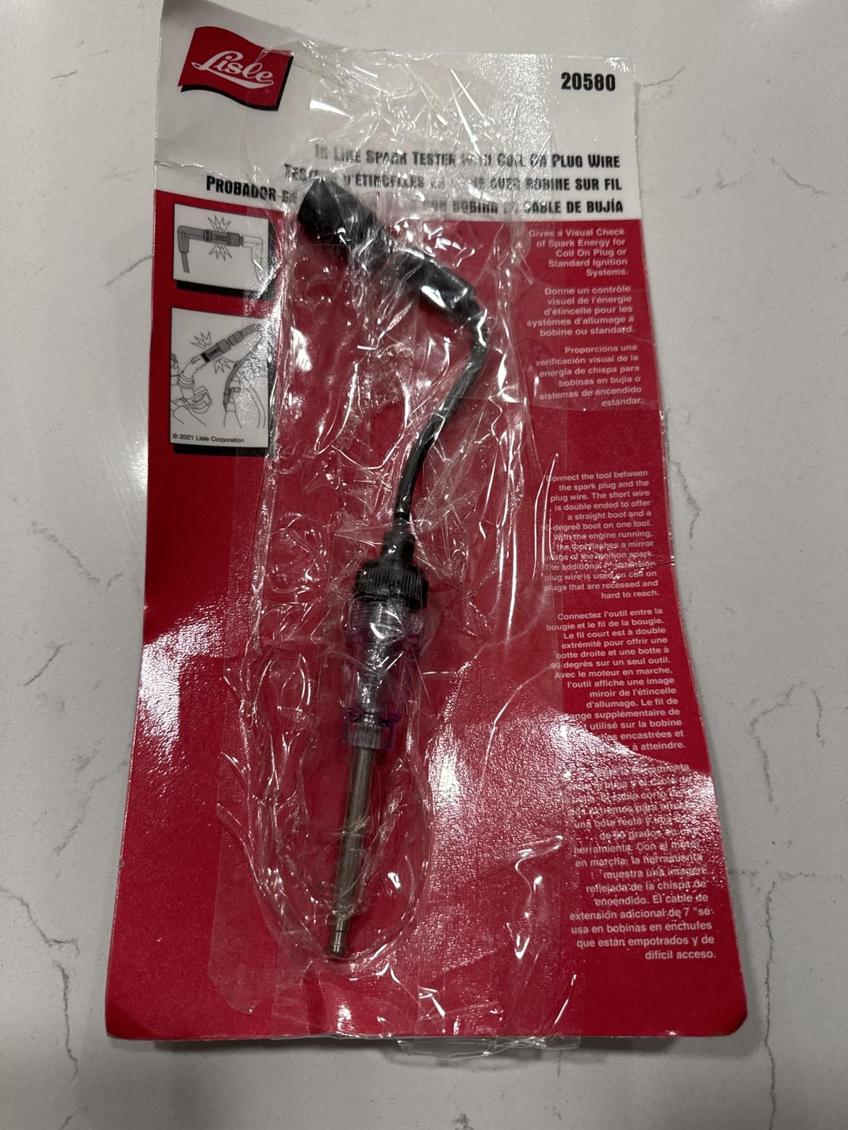 Lisle 20580 InLine Spark Tester with Coil On Plug Wire customer photo 2