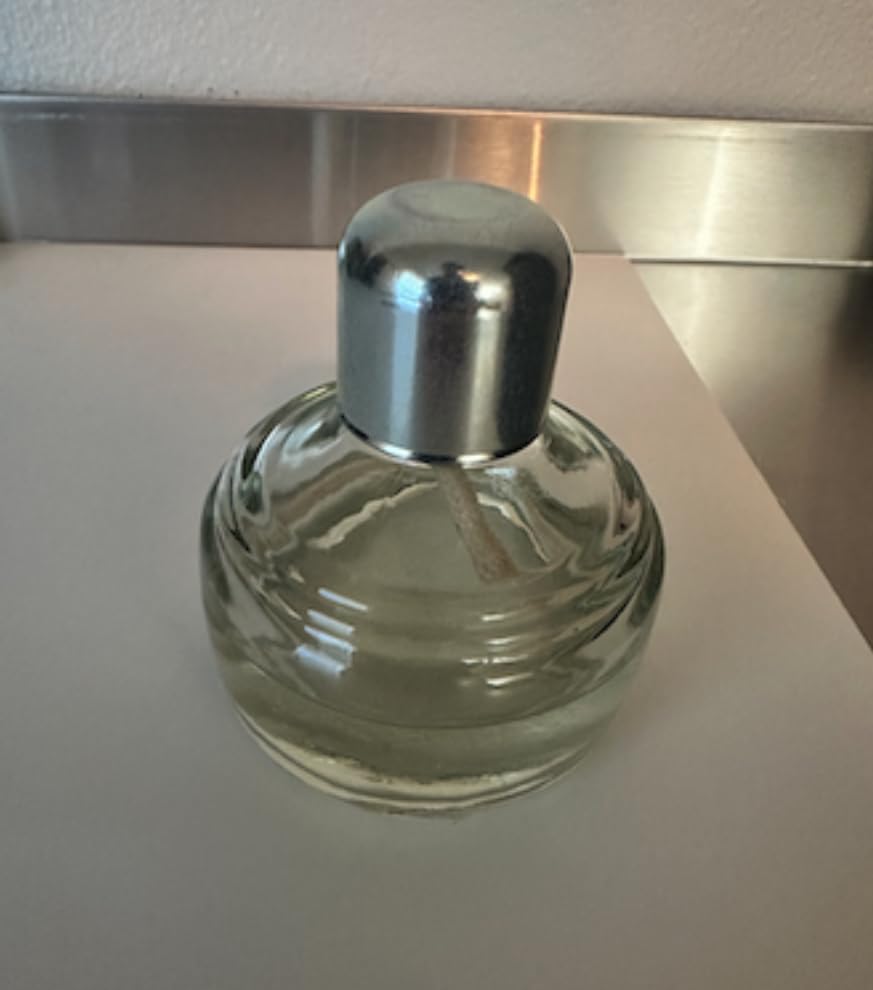 Alcohol Burner Lamp, Glass Bunsen Burners Lab Equipment Heating Come with Metal Cap for Jewelry Soldering Making Wax Working customer photo 2