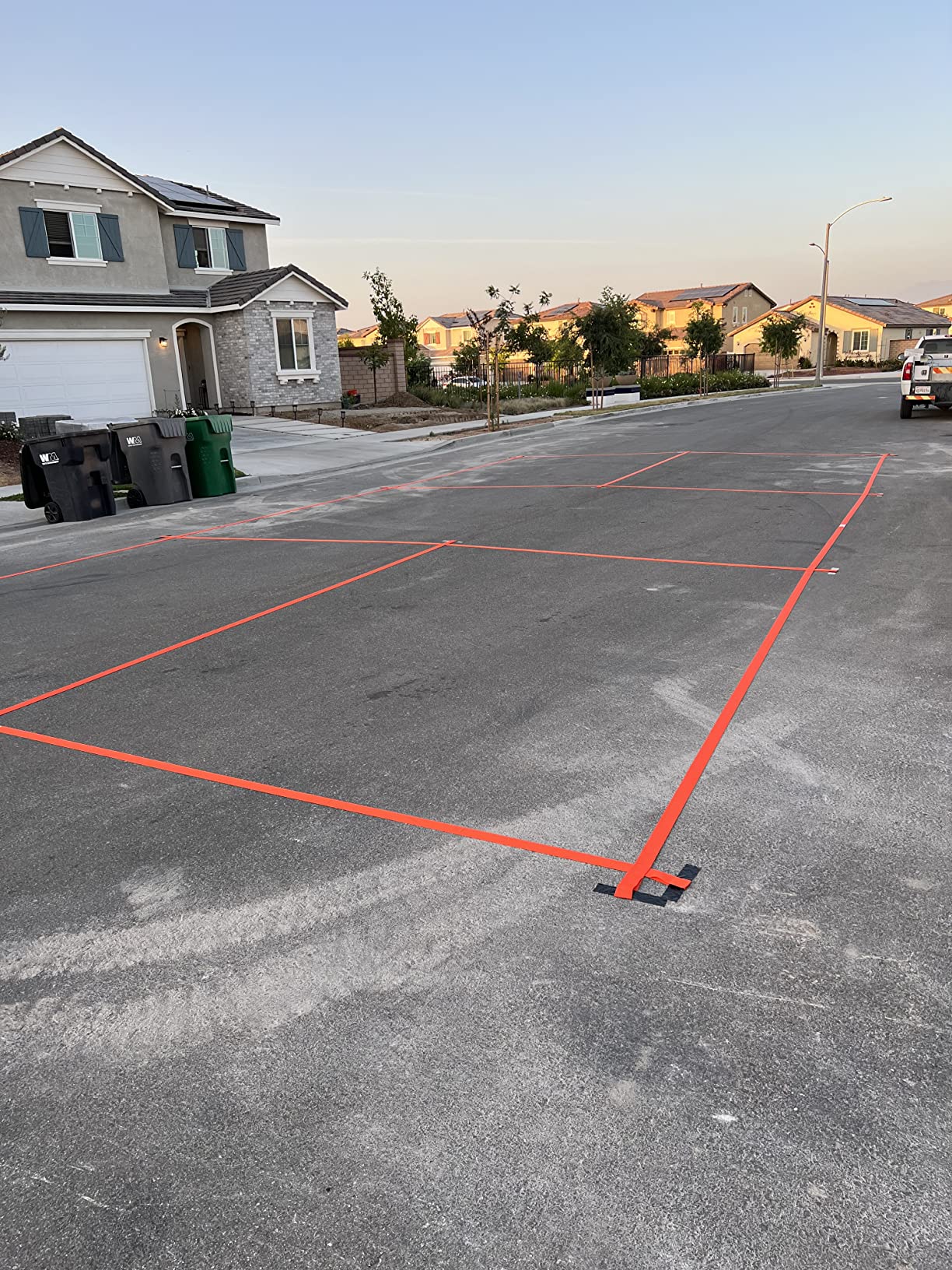 Temporary Pickleball Court Lines - The Original - Portable Pickleball Court Marking Kit customer photo 1