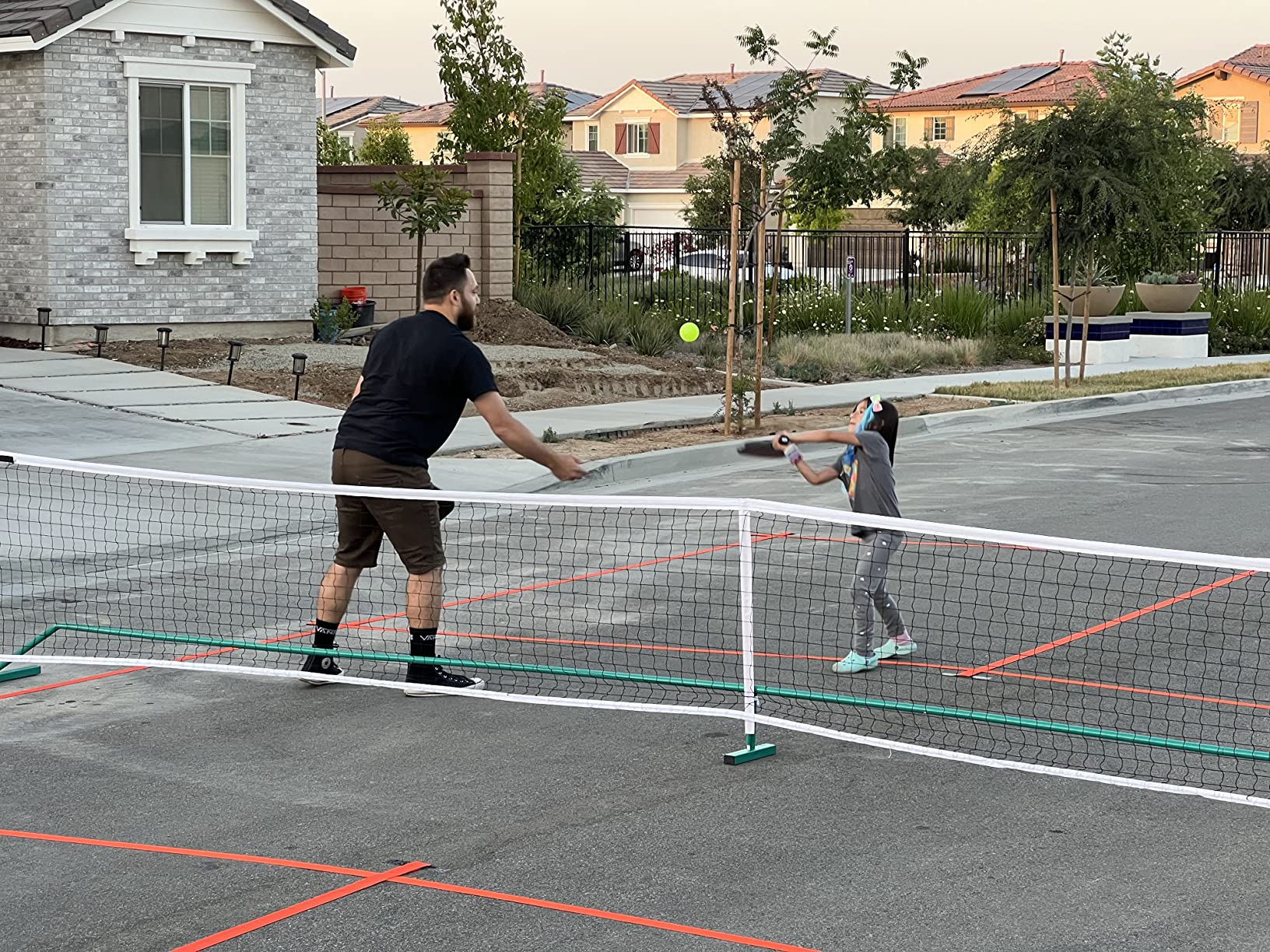 Temporary Pickleball Court Lines - The Original - Portable Pickleball Court Marking Kit customer photo 2