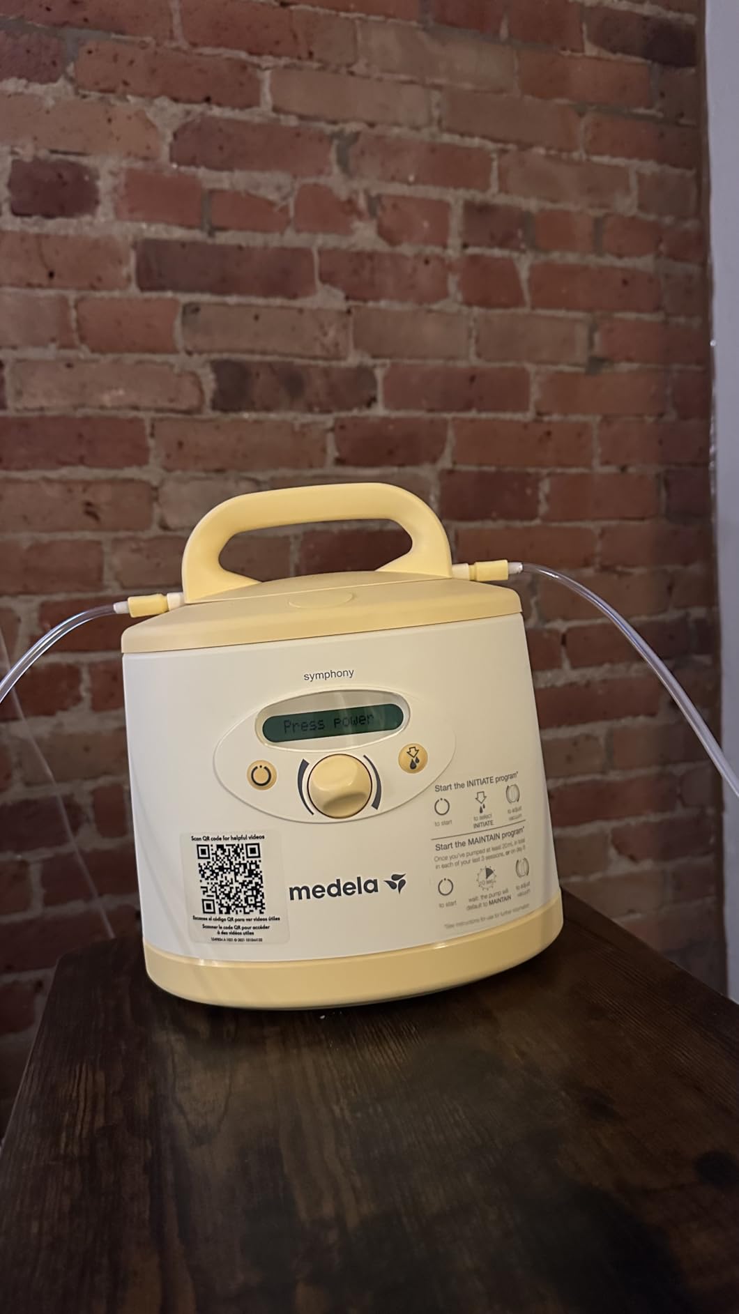 Medela Symphony Plus Breast Pump, Hospital Grade Breastpump, Single or Double Electric Pumping, with Initiate and Maintain Programs for Breastfeeding Support or Exclusive Pumping customer photo 1
