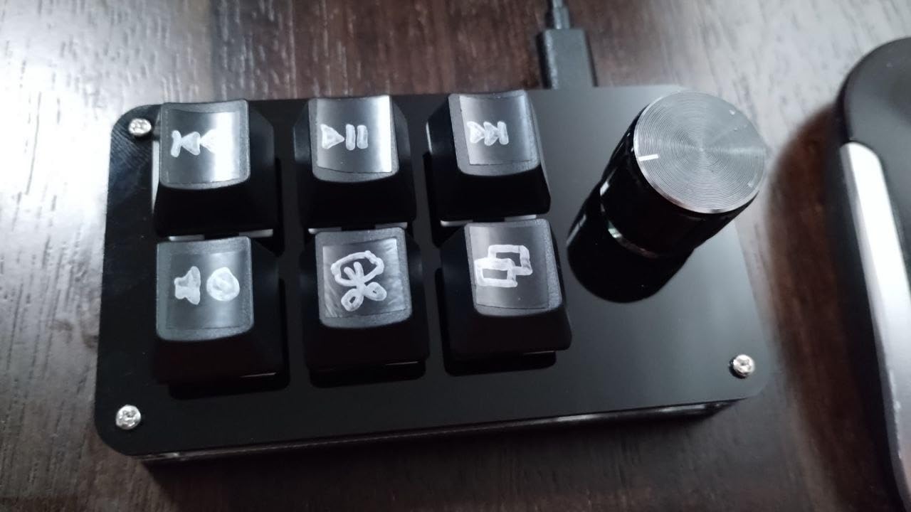 SIKAI CASE Programmable Macro Keyboard, 6 Key Macro Mechanical Gaming Macro Keypad, Custom Knob KeyPad, Hot Swappable Switch Gaming Keyboard, Wired Programmable Keypad with Drawing Programming Video customer photo 1