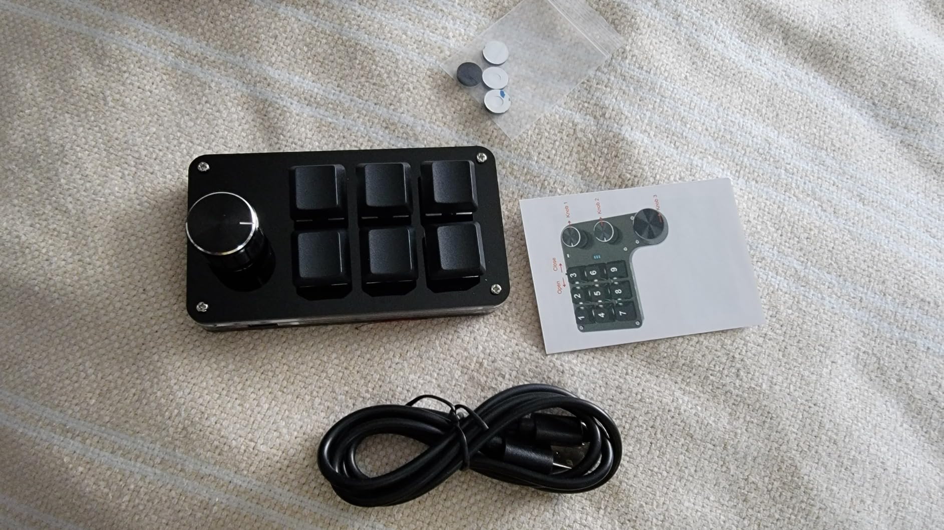 SIKAI CASE Programmable Macro Keyboard, 6 Key Macro Mechanical Gaming Macro Keypad, Custom Knob KeyPad, Hot Swappable Switch Gaming Keyboard, Wired Programmable Keypad with Drawing Programming Video customer photo 2