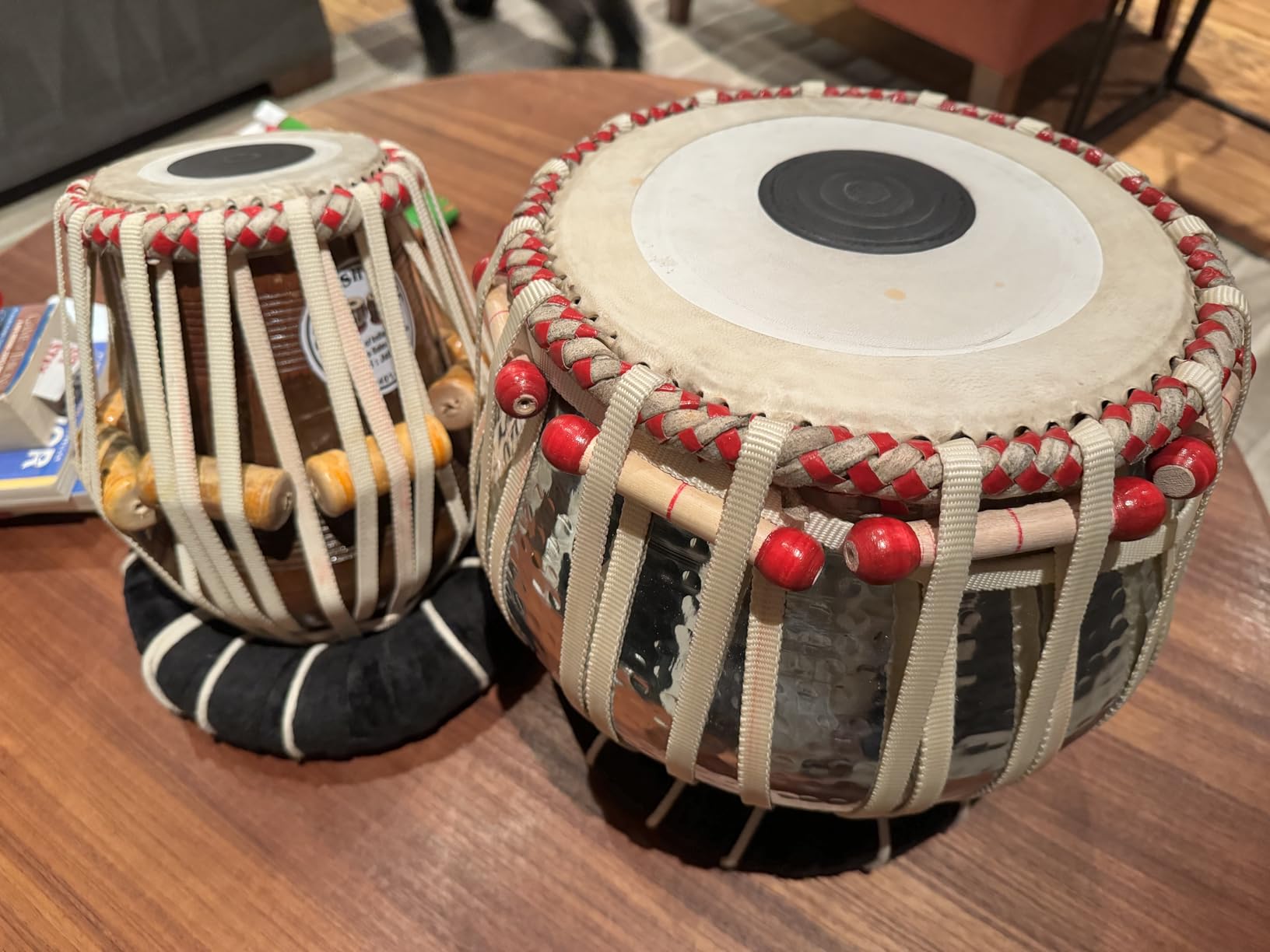 Tabla Tuning Blocks Tabla Gattas Dholak Tuning Blocks 8 pcs (Color Vary) Drum Musical instruments Parts and Accessories customer photo 1