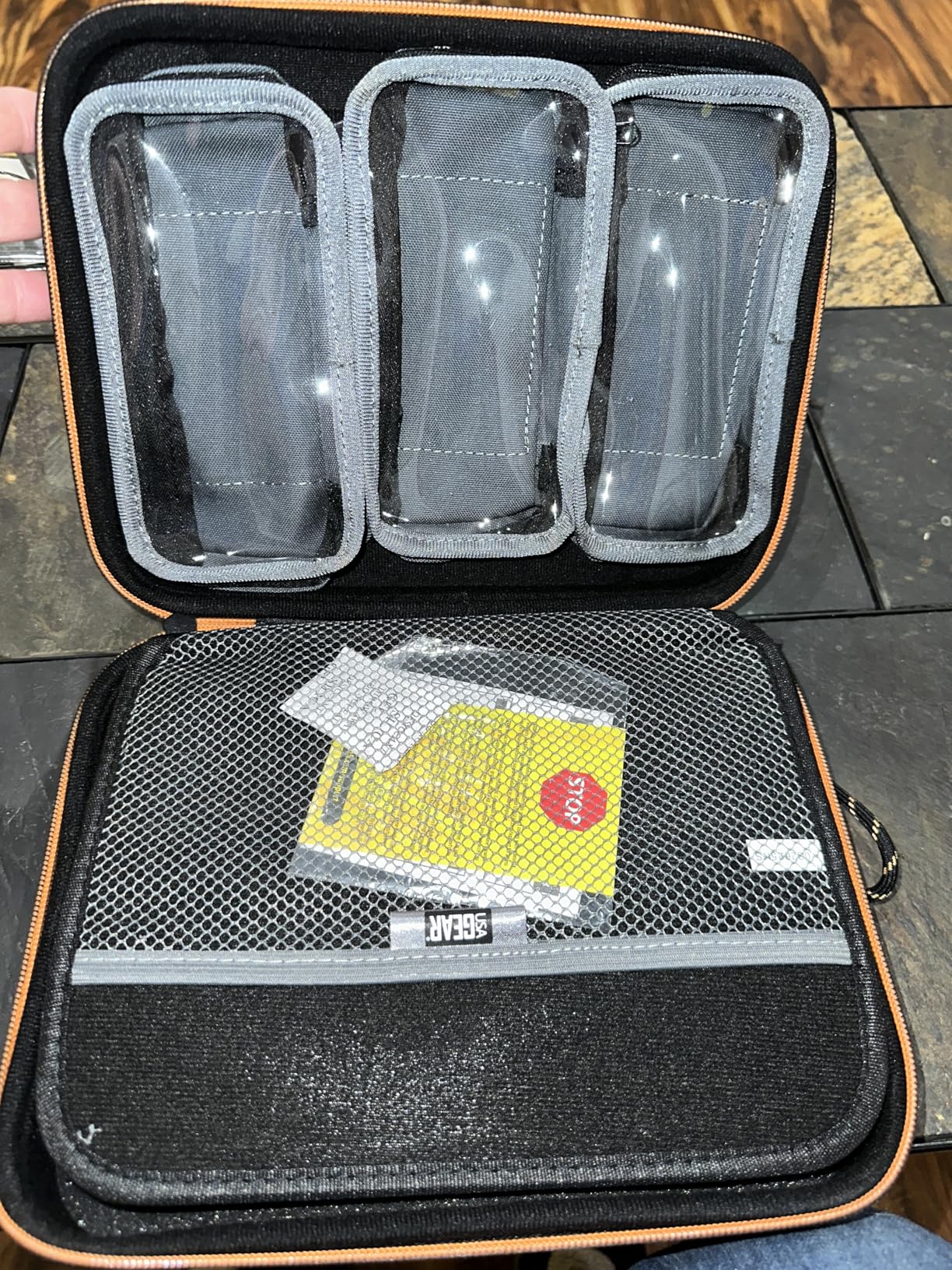 USA Gear XL Semi Hard Shell Dart Case - Protective Case for 15 Piece Dart Set, Tips, Flights and Shafts, and more Accessories - Locking Foam Design for Soft and Steel Tips customer photo 3