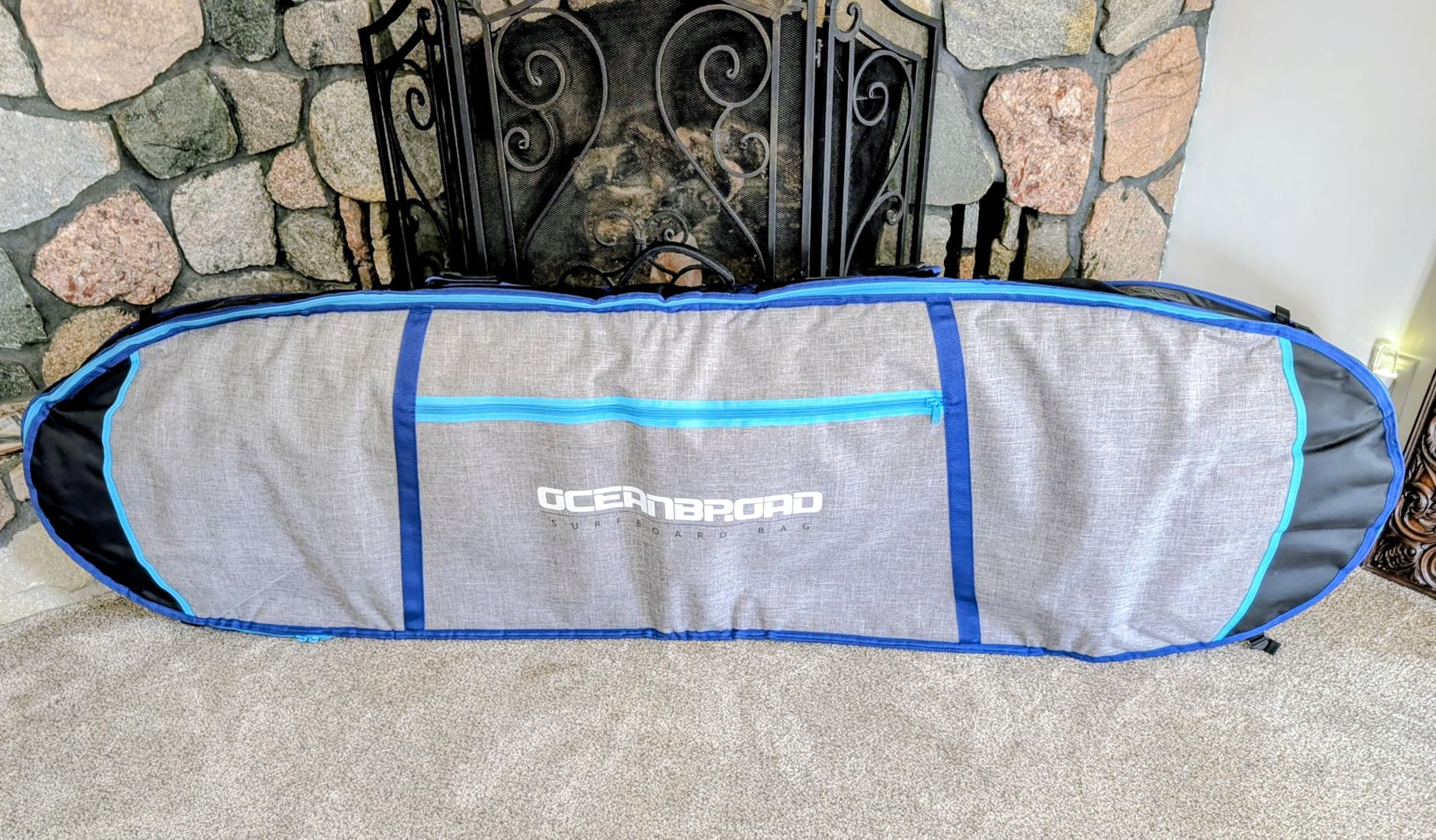 OCEANBROAD Surfboard Longboard Travel Bag Double for 2 Boards customer photo 2