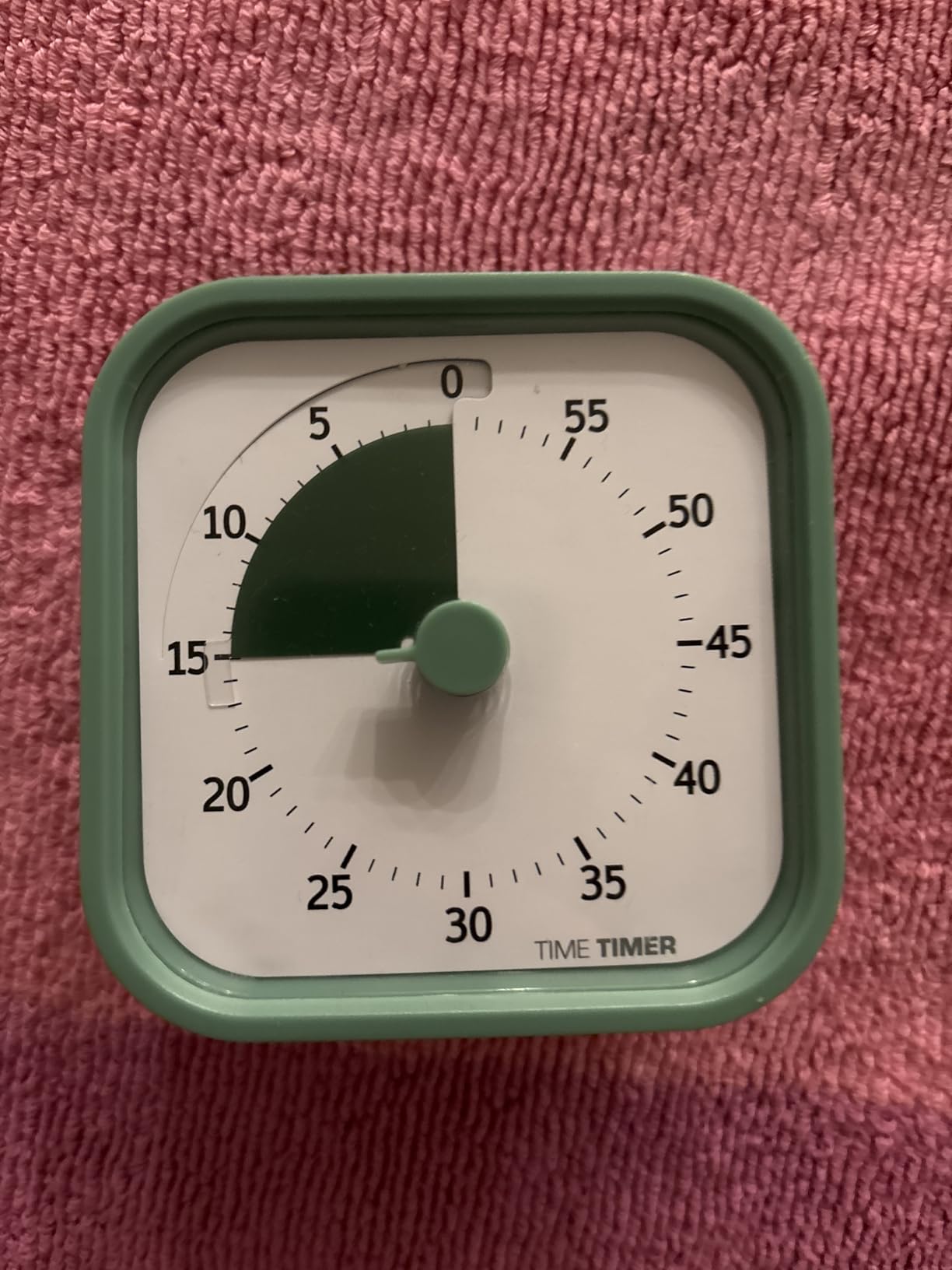 TIME TIMER Home MOD - 60-Minute Visual Timer, Home Edition, Silent Operation, for Homeschool Supplies, Study, Office & Meetings (Fern Green) customer photo 2