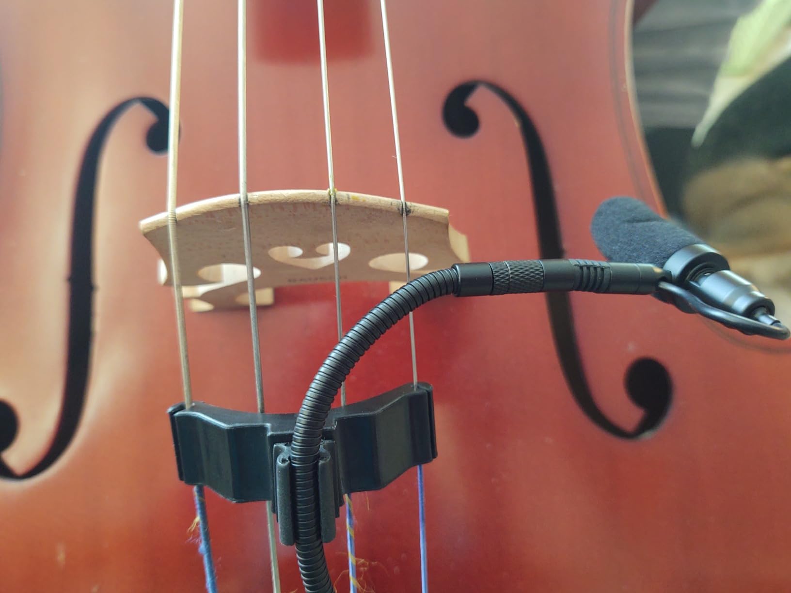 PMMB19-Cello Musical Instrument Microphone with Cello Clamp & 5 Connectors customer photo 1