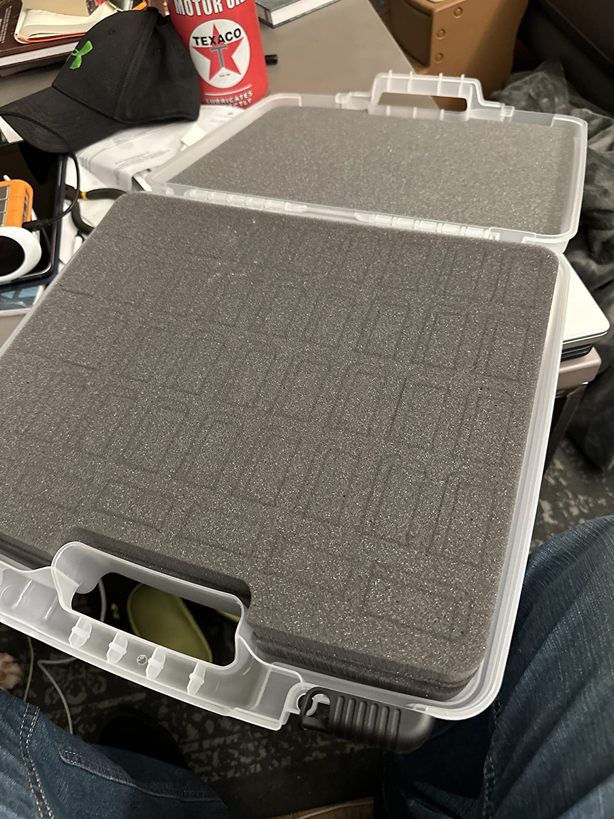 82+ Miniature Figurine Hard Shell Carrying Case - Fits Warhammer 40k, DND, Battletech, Citadel & More! customer photo 1