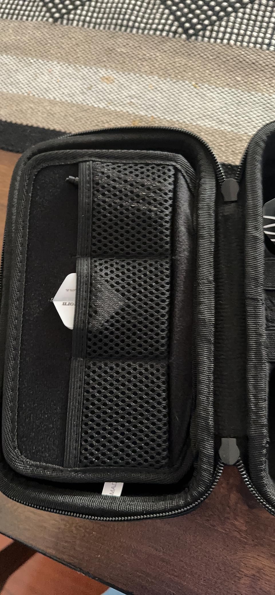 co2CREA Hard Case Compatible with Steel Tip or Soft Tip Darts, Holds 12 Darts and Extra Accessories, Built-In Storage Tubes and Pockets for Flights, Tips, Shafts customer photo 4