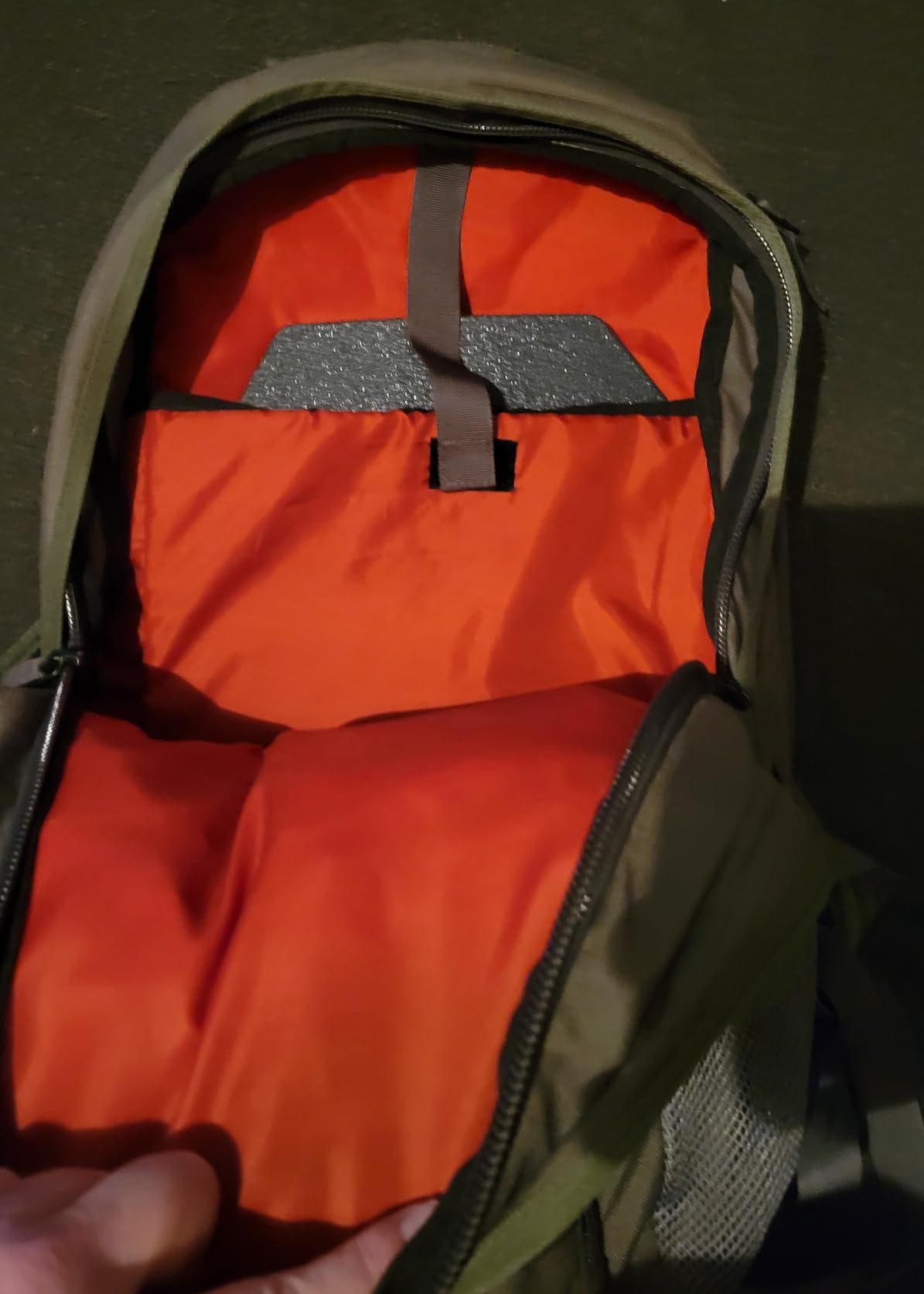 Eddie Bauer Cargo Tactical Backpack | Adventure | Heavy Duty | Outdoor | Water Resistant | 600D Polyester - Grey Moss customer photo 1