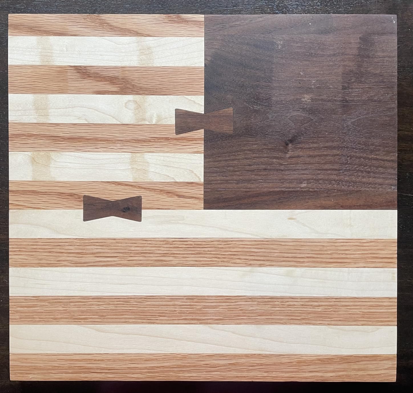 POWERTEC 71869 Router Bits Solid Brass Inlay Kit w/Butterfly Template 7 in 1 Decorative Bowtie customer photo 1