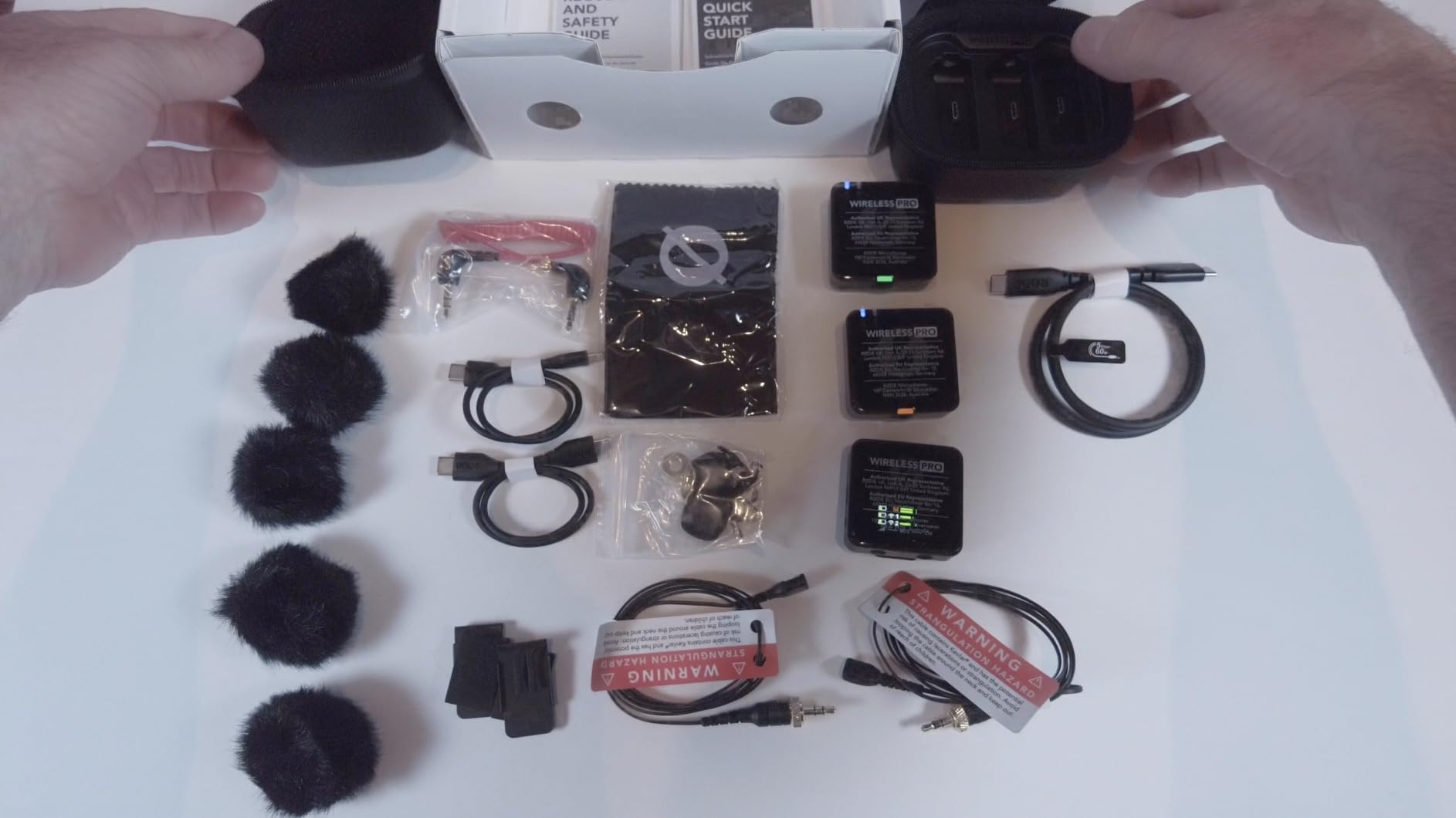 Rode Wireless PRO Compact Wireless Microphone System with Timecode, 32-bit Float On-board Recording, 2 Lavalier Microphones and Smart Charge Case for Filmmaking and Content Creation customer photo 2
