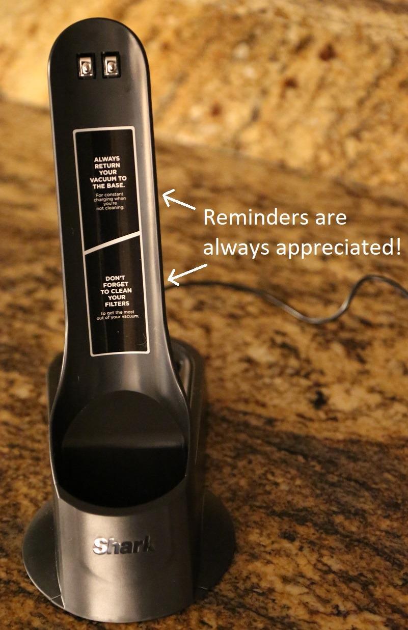 Shark WANDVAC Cordless Hand Vac, Lightweight, Versatile and Portable at 1.4 lbs., Powerful Suction for Pet Hair, Charging Dock, One-Touch Empty for Car & Home, Duster Crevice Tool, Black, WV201BK customer photo 1