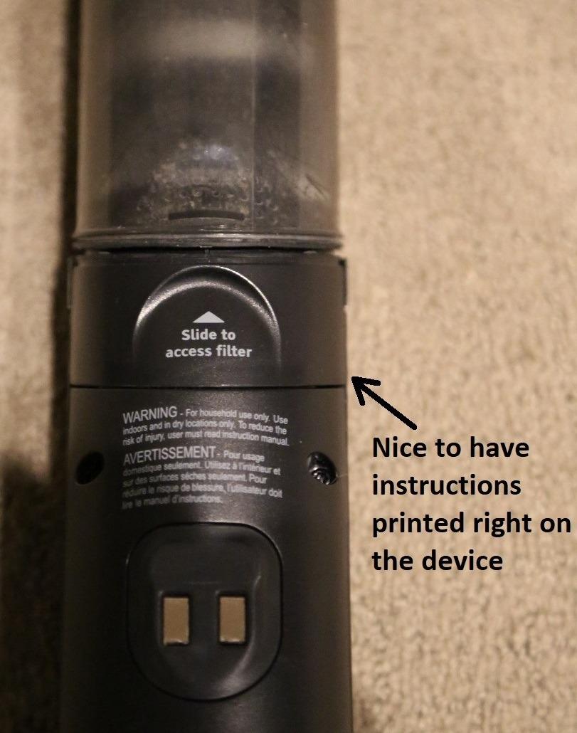 Shark WANDVAC Cordless Hand Vac, Lightweight, Versatile and Portable at 1.4 lbs., Powerful Suction for Pet Hair, Charging Dock, One-Touch Empty for Car & Home, Duster Crevice Tool, Black, WV201BK customer photo 2