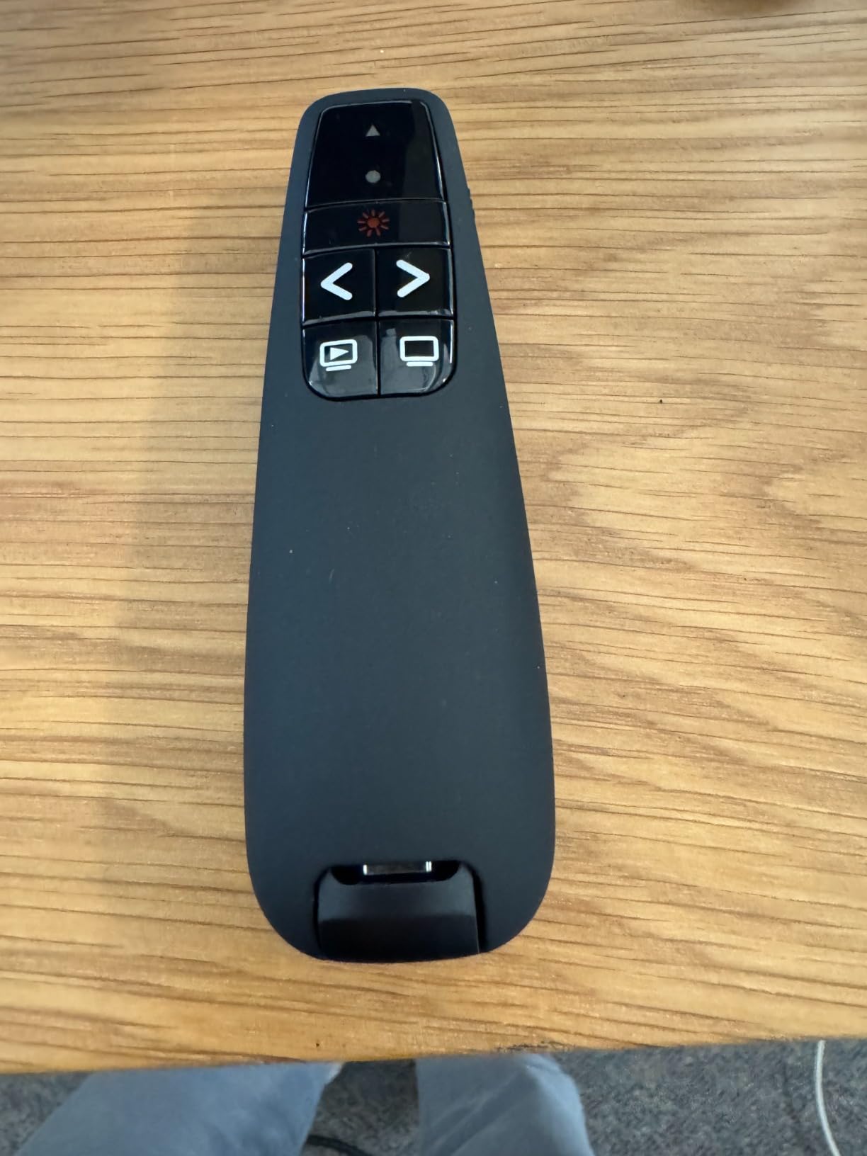 Wireless Presentation Clicker PowerPoint Presenter Remote: USB Type C Clicker with Red Laser Pointer Long Range PPT Control -Power Point Google Slide Advancer for Mac Laptop PC Computer Keynote customer photo 2