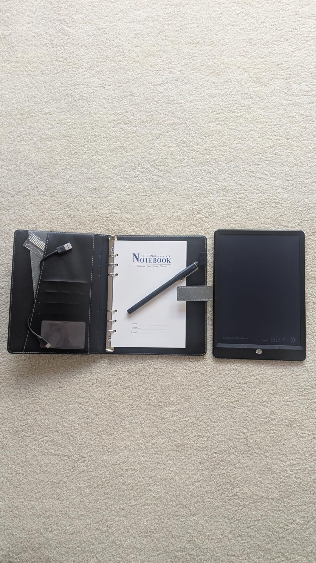 Ophayapen Smart Pen for Note Taking with Digital Smart Notebook and Writing Board, Real-time Sync for Digitizing, Convert to Text, Storing, Sharing Paper Notes via APP on Smartphone (Android and iOS) customer photo 1