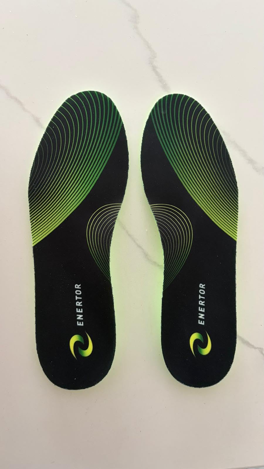 Enertor PX1 Running Insoles - Sports & Running - Full Length Orthotics, Shock Absorbing Technology - Foot & Heel Pain Relief - for Plantar Fasciitis, Achilles Tendonitis, Arch Support, US Mens 12-13 customer photo 1