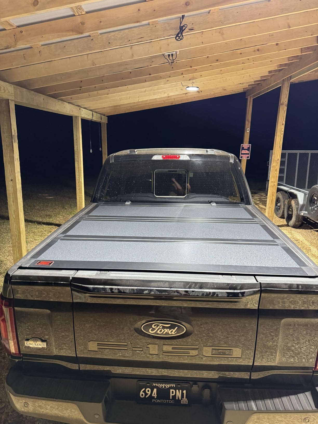 Rough Country Hard Tri-Fold Truck Bed Tonneau Cover - Ford F-150 (2021-26), Lightning (2022-26) customer photo 2