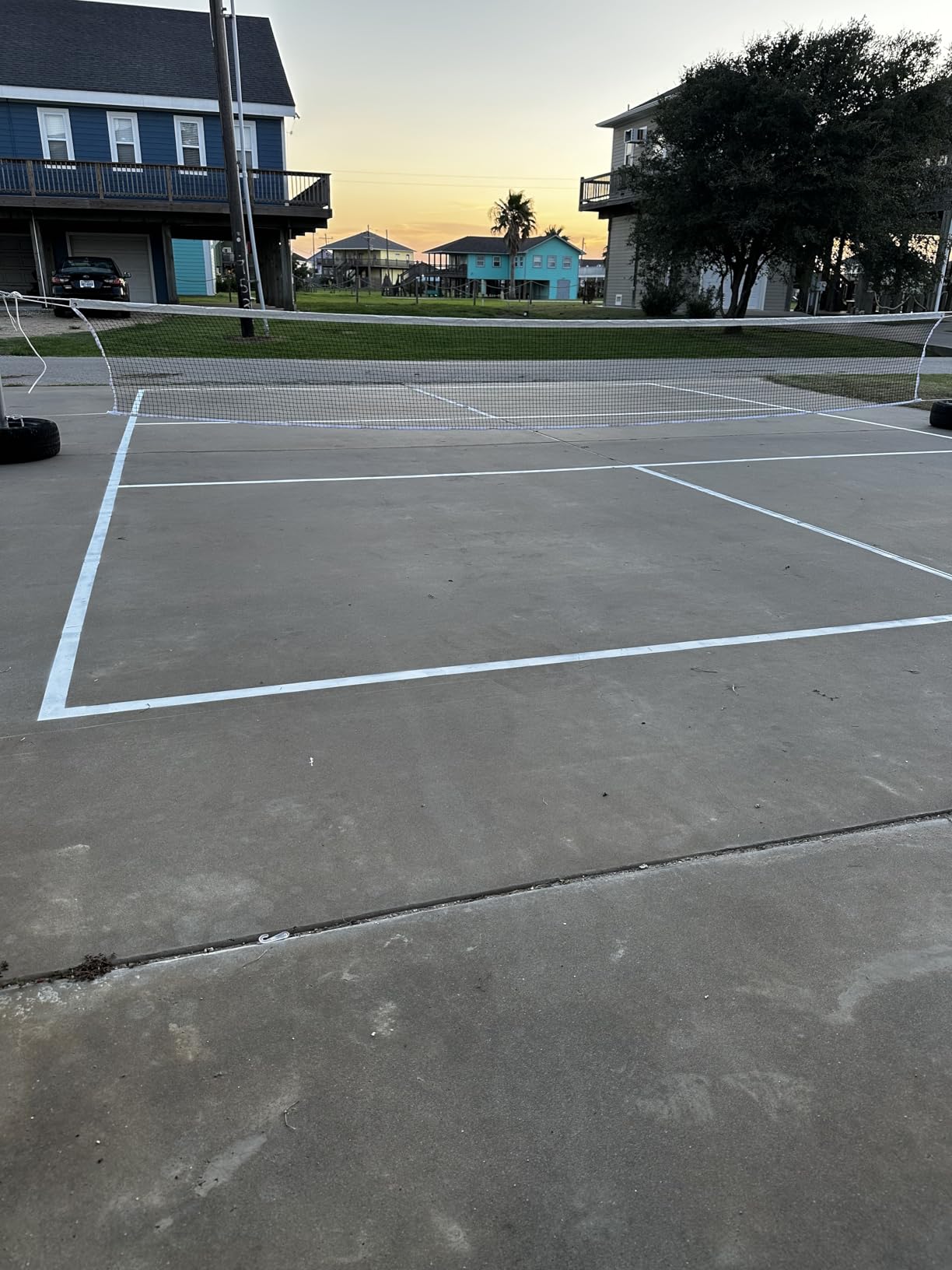 Murray Sporting Goods Premium Pickleball Court Marking Kit - Cardboard Stencil Paint Kit customer photo 1