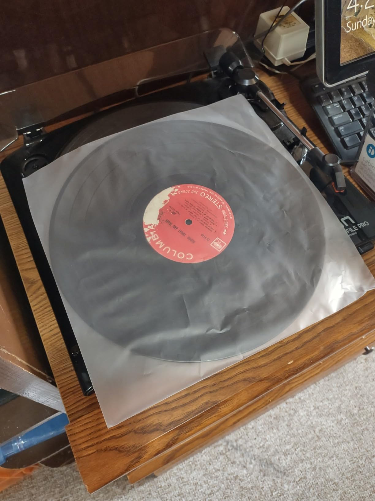 Vinyl Record Inner Sleeves, 30 Anti Static 12