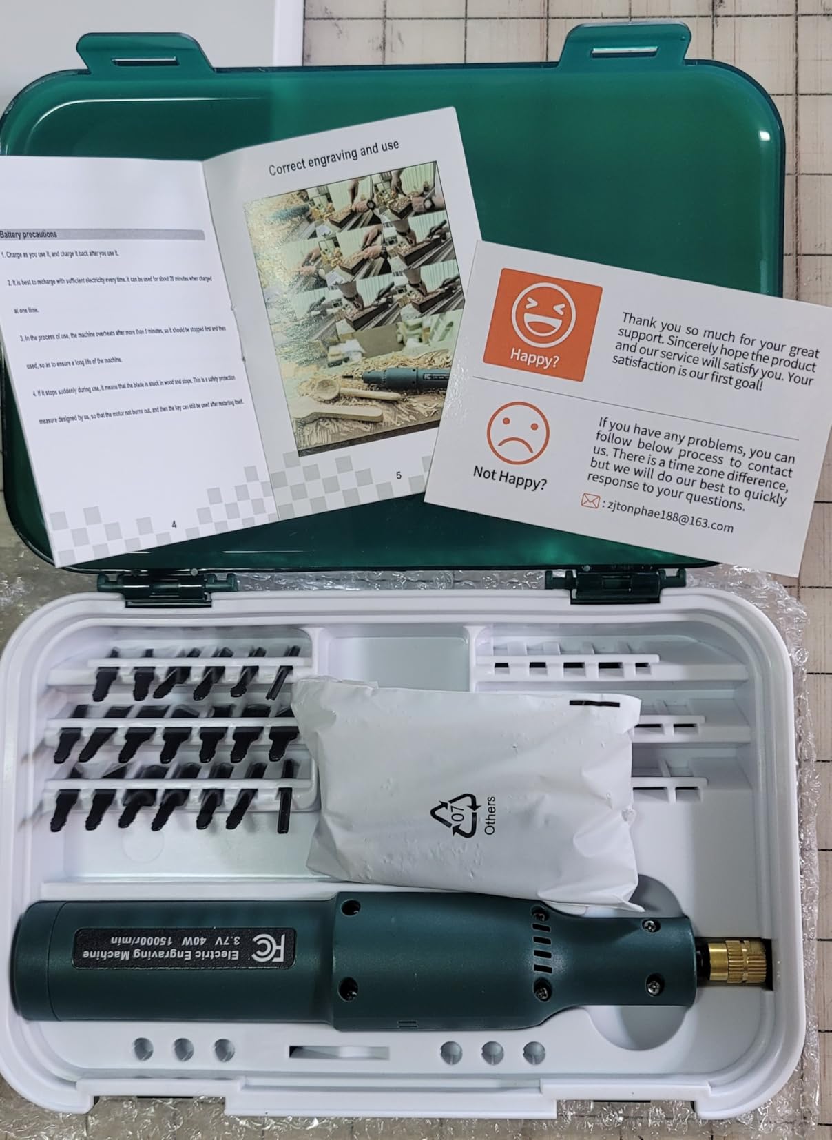 Wood Carving Tools Electric - Precision Engraving Knife Set Perfect for Beginners and Sculptors, Premium Woodworking Carving Tools customer photo 2