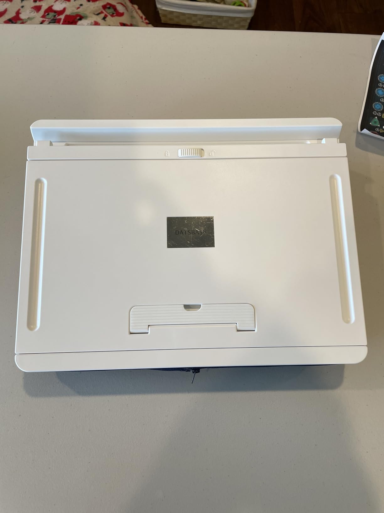 Lap Desk with Storage Cushion - Portable Writing Lap Desk with iPad Slot Magnetic WhiteBoard customer photo 1