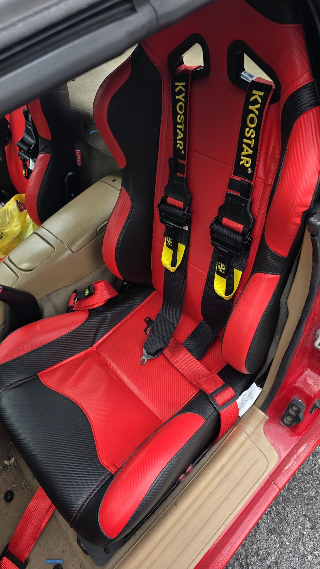 Kyostar 5 Point Safety Harness Racing Seat Belt 2