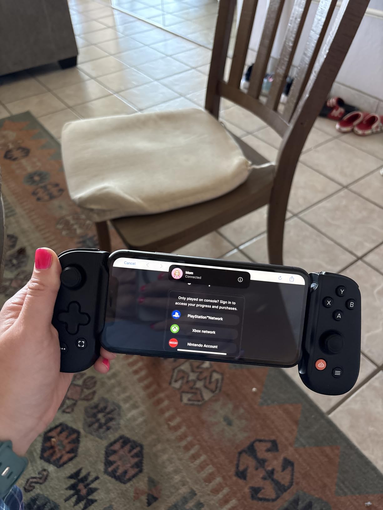 BACKBONE One Mobile Gaming Controller for iPhone 14 & Older (Lightning) 2nd Gen, Phone Controller, Play Xbox, PlayStation, PC, App Games customer photo 2
