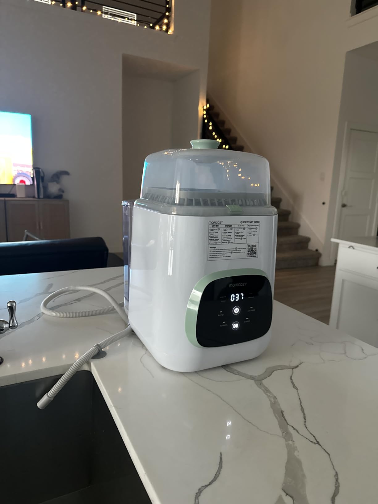 Momcozy KleanPal Pro Baby Bottle Washer, Sterilizer & Dryer - All-in-One Cleaning Machine for Bottles, Pump Parts & Baby Essentials - Time-Saving & Effortless Care customer photo 2