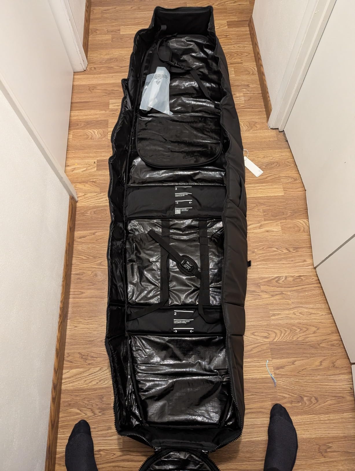 Db Journey The Surf Pro Bag - Surfboard Bag with Wheels, Surfboard Travel Bag with Rib Cage Protection, Compressible, Roller Bags Attachment customer photo 1