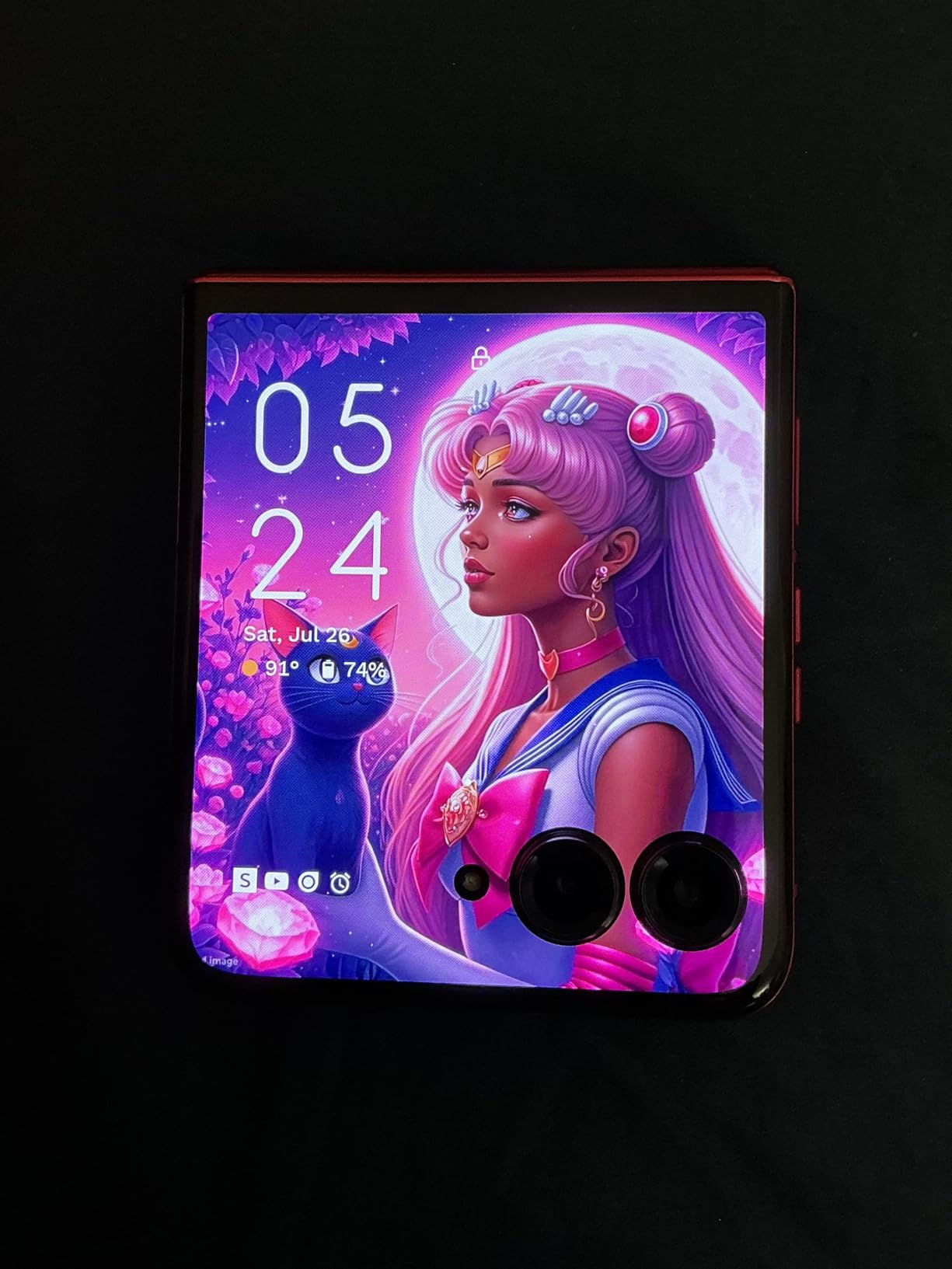 razr+ | 2024 | Unlocked | Made for US 12/256 | 50MP Camera | Hot Pink customer photo 2