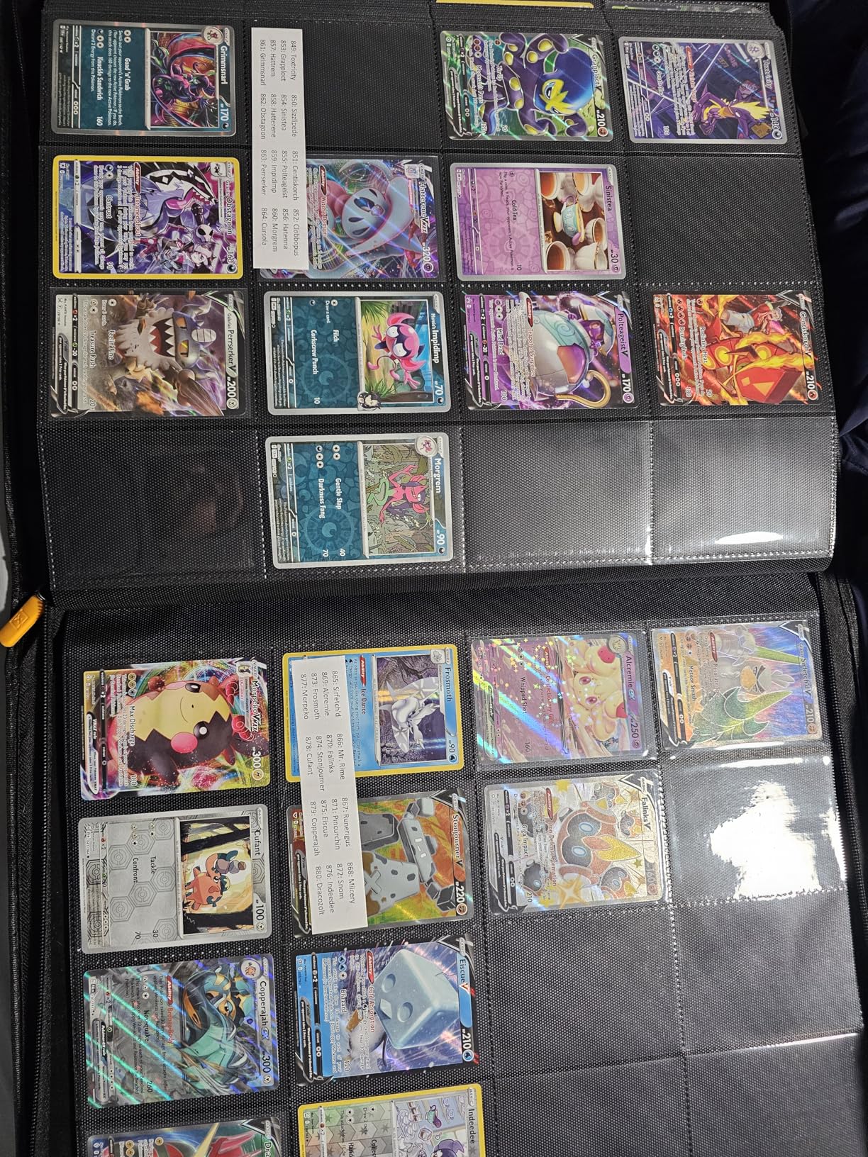X PRO 1000+ Card Binder - 16 Pocket Trading Card Binder, Comes with 200 Card Sleeves, Compatible with TCG, Sports, MTG & More customer photo 2