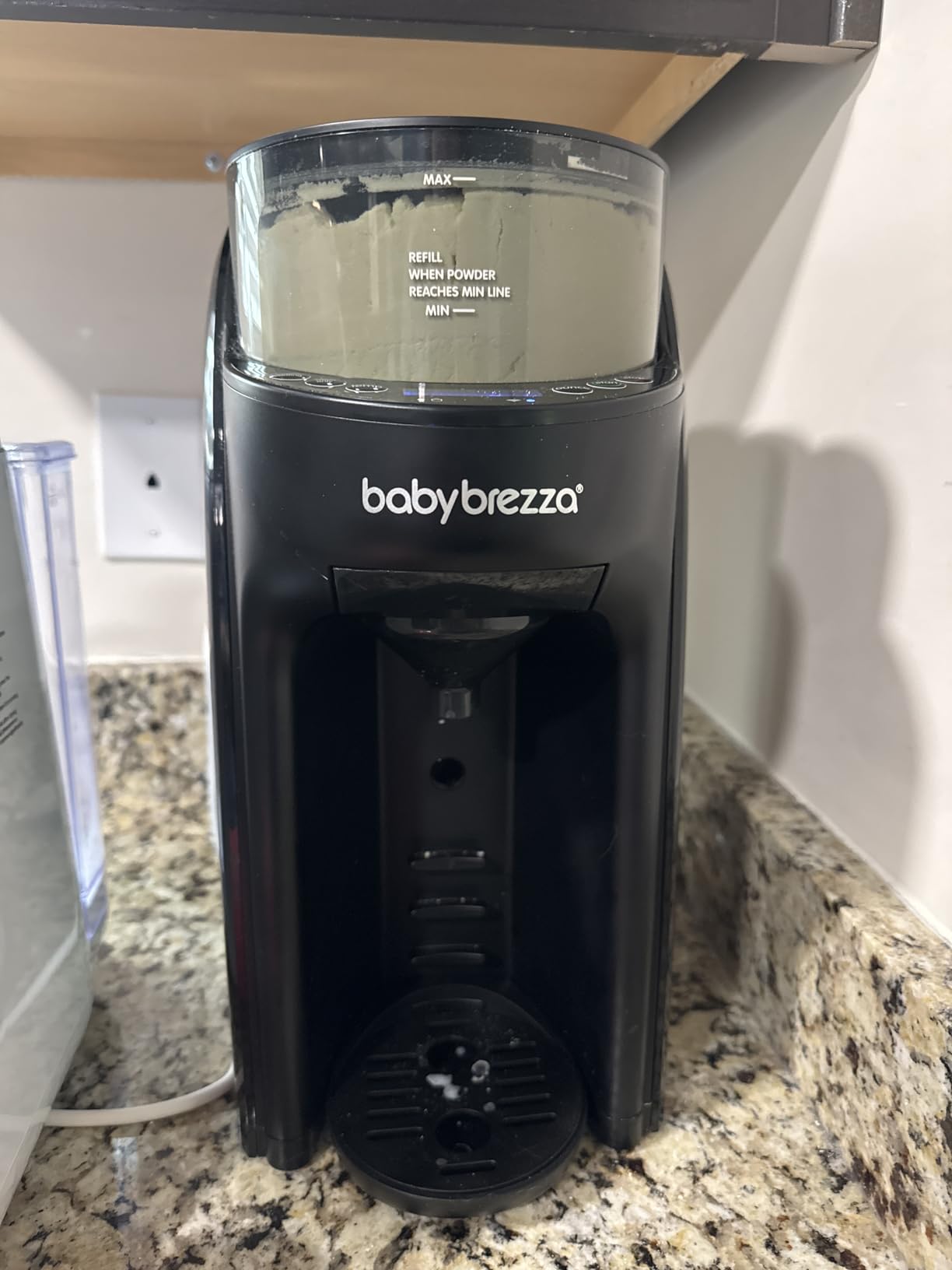 Baby Brezza Formula Pro Advanced Formula Dispenser Machine - Automatically Mix a Warm Formula Bottle Instantly - Easily Make Bottle with Automatic Powder Blending, Charcoal customer photo 1