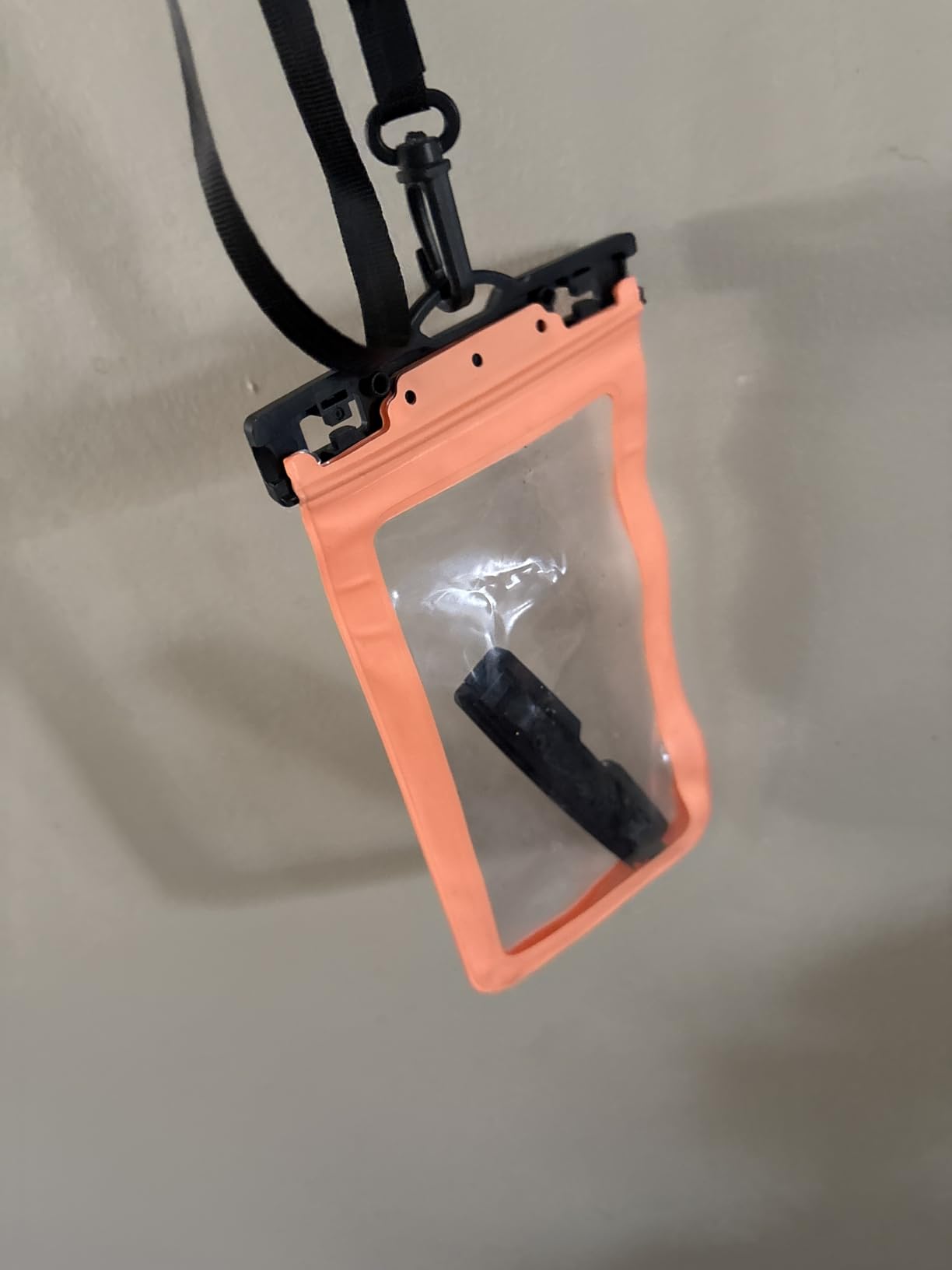 Waterproof Phone Pouch, 2 Pack Black White Phone Waterproof Case, Cell Phone Dry Bag, IP68 Beach Cruise for Apple iPhone, Samsung, and More, Lanyard Included (Fits Up to 8.3