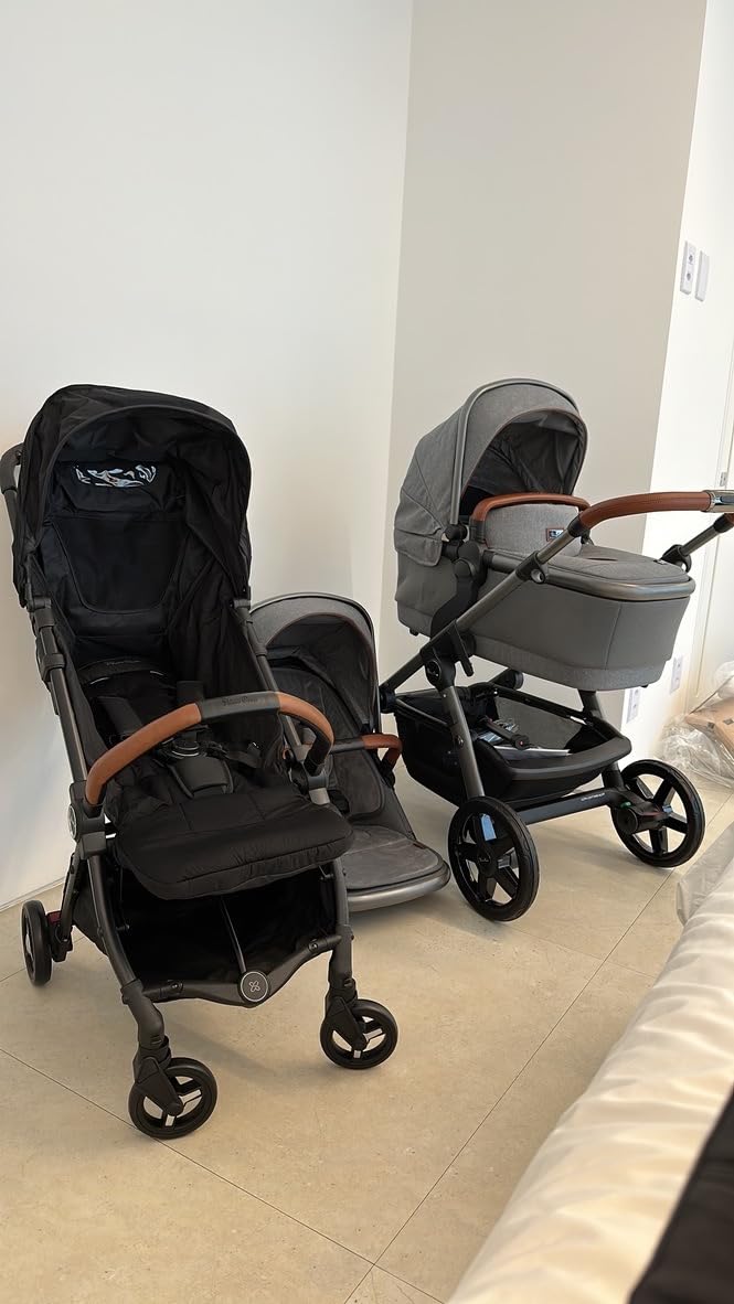 Jet 5 Travel Stroller - (Sage Green) - Lightweight Compact Folding Baby Stroller for Airplane Travel - Lie-Flat Infant & Toddler Stroller - Newborn to 55 lb customer photo 1
