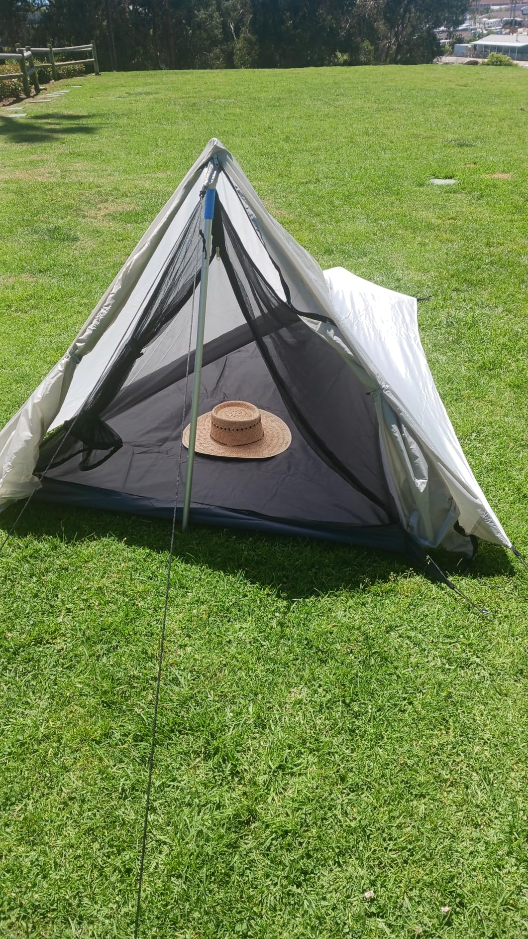 Boonedox One (1) Person Trekking Pole Tent for Backpacking, Waterproof Hiking, Lightweight Camping Tent for Scouts, Trekker (Trekking Poles NOT Included) customer photo 1