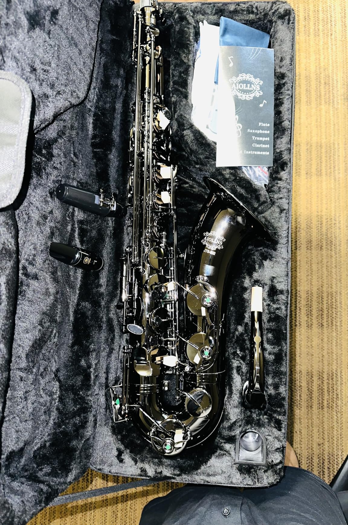 Tenor Saxophone JTS-802 B Flat Black Color Beginner/Performer customer photo 1