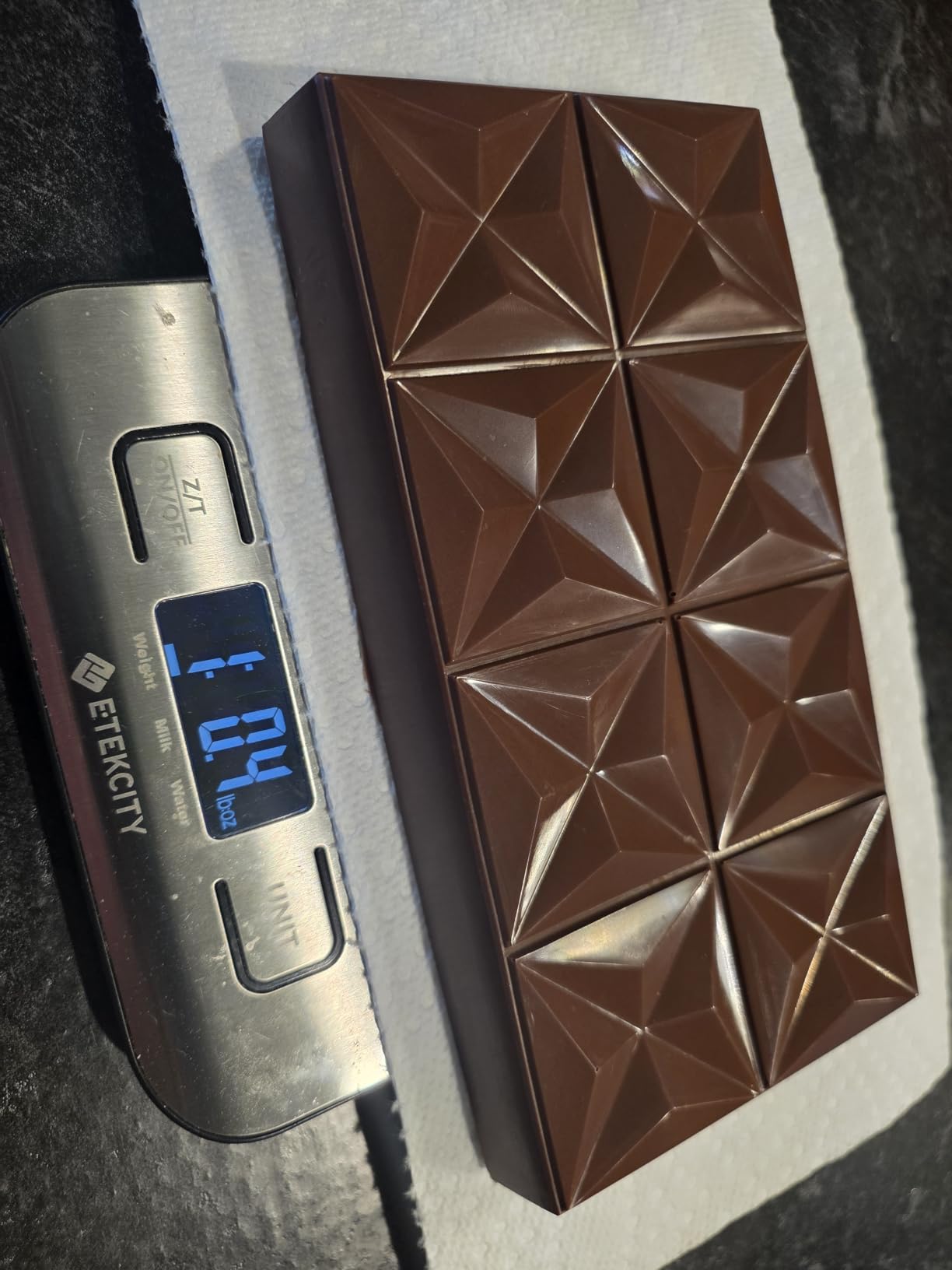 Webake The Original Deep Chocolate Bar Molds 2 Pack, 1 Inch Deep Large and Thick Silicone Chocolate Bar Molds for Stuffed Bar, Big Chocolate Candy Bar Mold for Filling Knafeh Pistachio Chocolate Bar customer photo 1