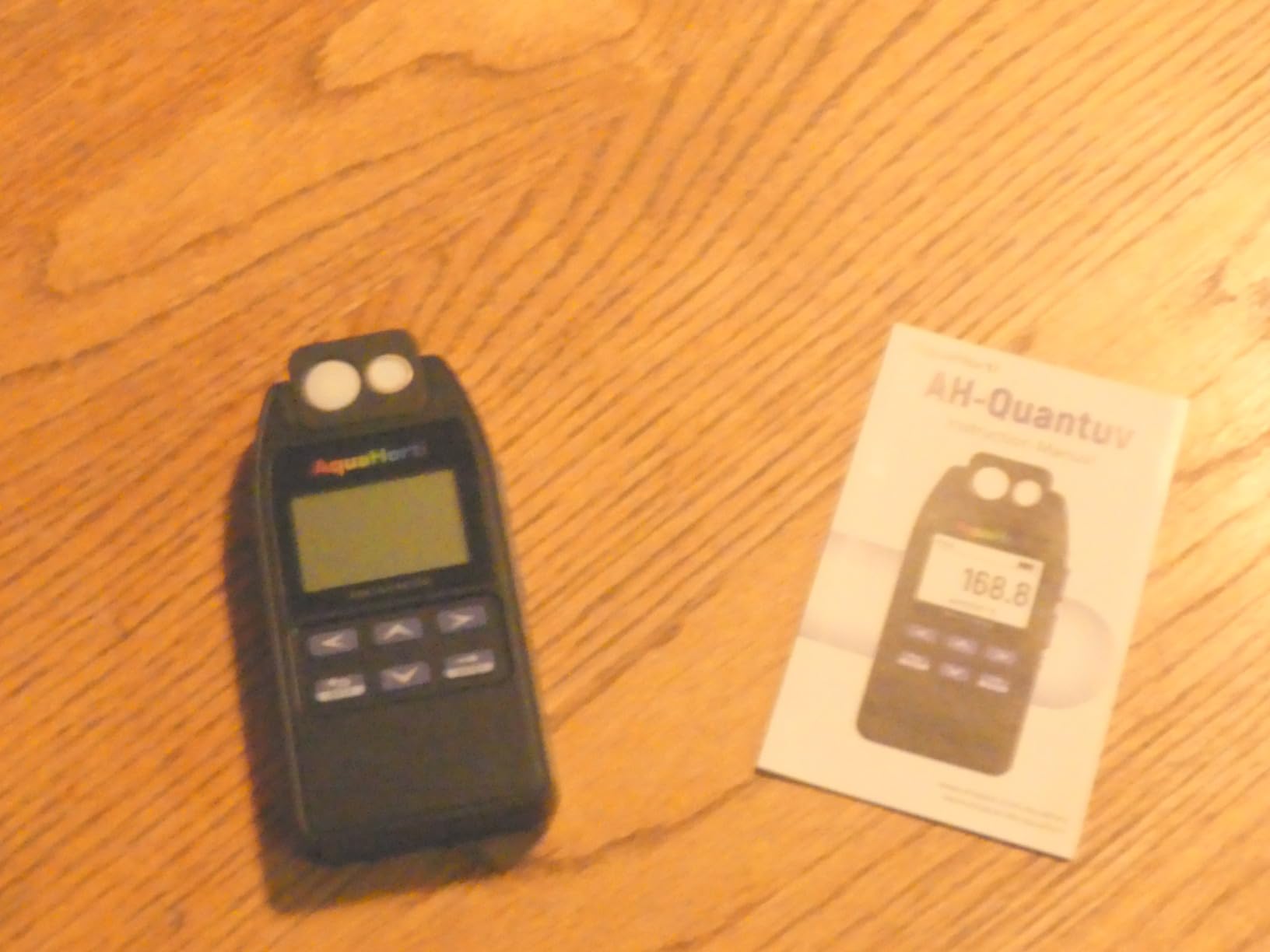 AH-Quantuv PAR Meter for Grow Lights, PPFD Meter 400-750nm with UVA Measurement 320-400nm, Shows PAR Breakdown of Blue Green Red customer photo 1