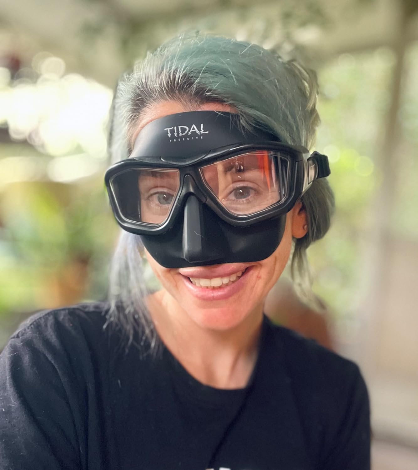 Tidal Glide Freedive Mask - Low Volume mask Designed for Freediving, Spearfishing, and Snorkeling. Anti-Fog Freediving mask. customer photo 1
