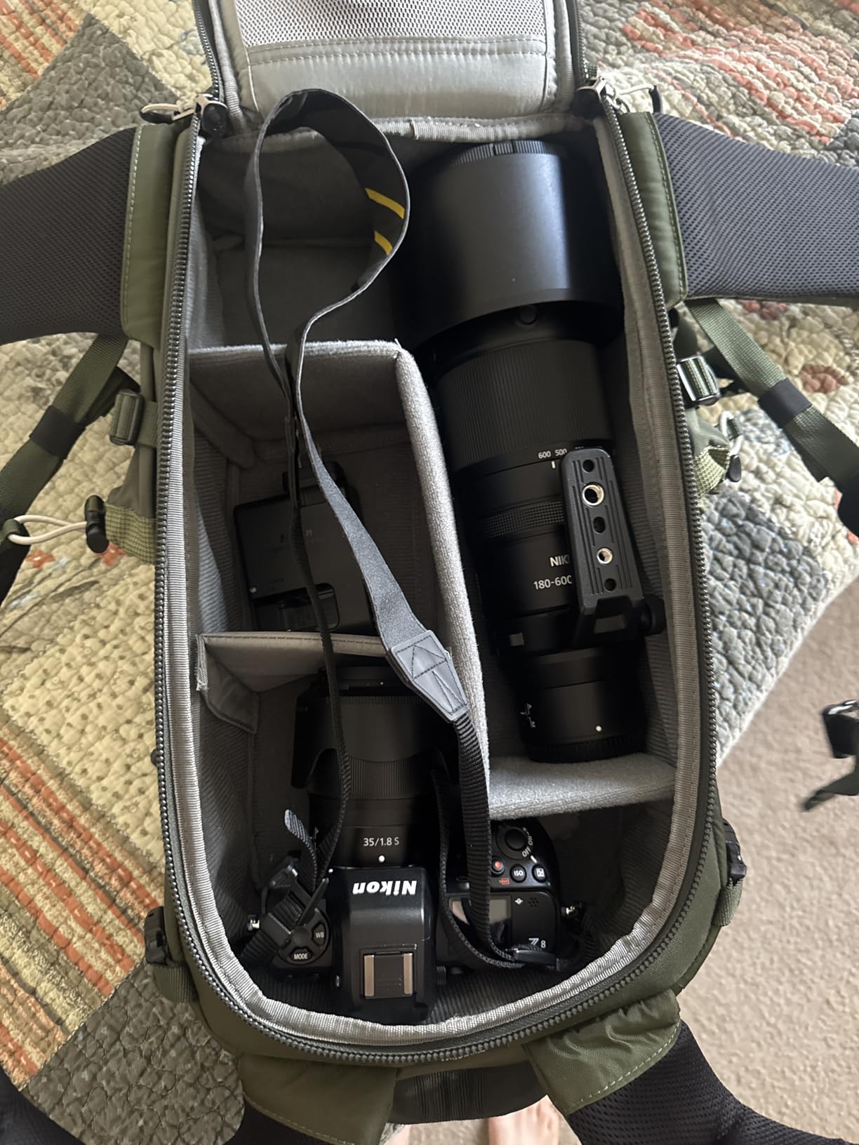 Think Tank BackLight 26L Camera Daypack Backpack for DSLR, Mirrorless, Photography and Video - Slate Black customer photo 1